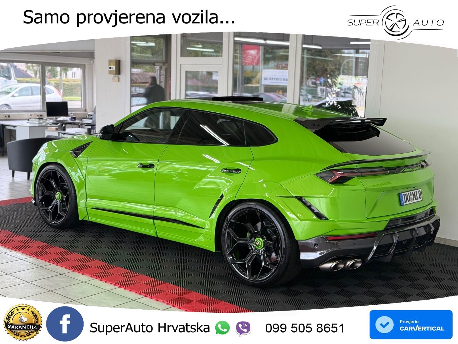 Lamborghini Urus S 4.0 V8 (666 KS) 4WD Automatic LED+GR SJED+ACC