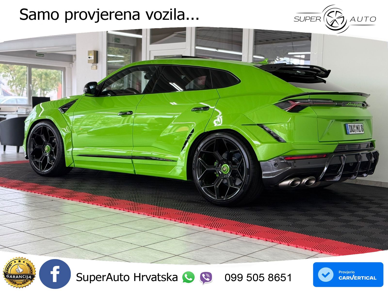 Lamborghini Urus S 4.0 V8 (666 KS) 4WD Automatic LED+GR SJED+ACC