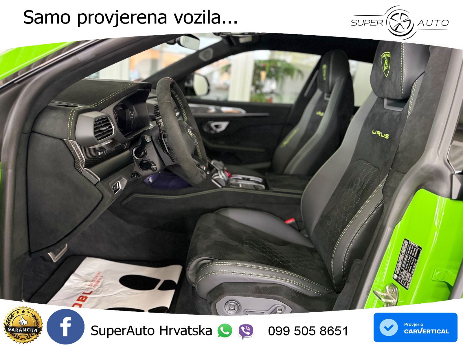 Lamborghini Urus S 4.0 V8 (666 KS) 4WD Automatic LED+GR SJED+ACC