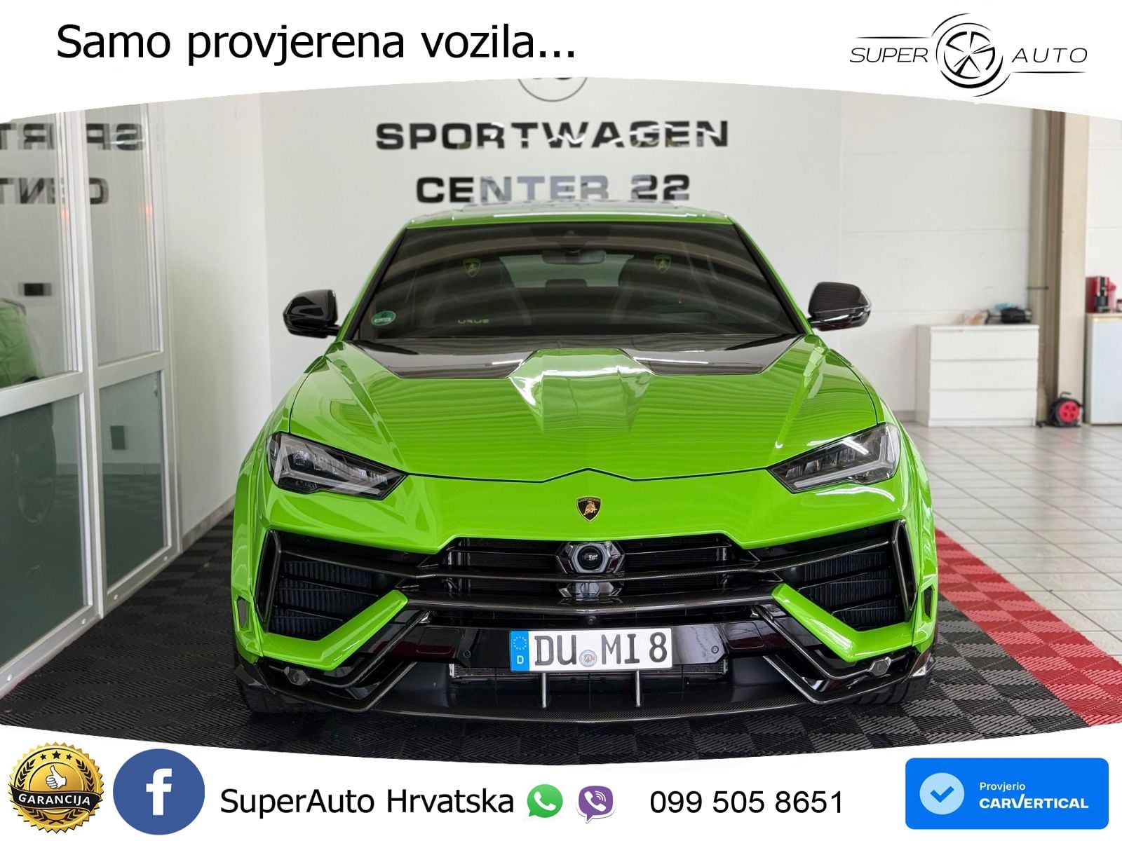 Lamborghini Urus S 4.0 V8 (666 KS) 4WD Automatic LED+GR SJED+ACC
