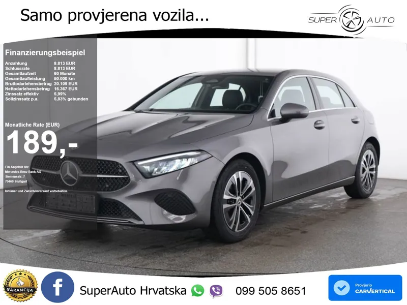 Mercedes-Benz A 180 7G-DCT