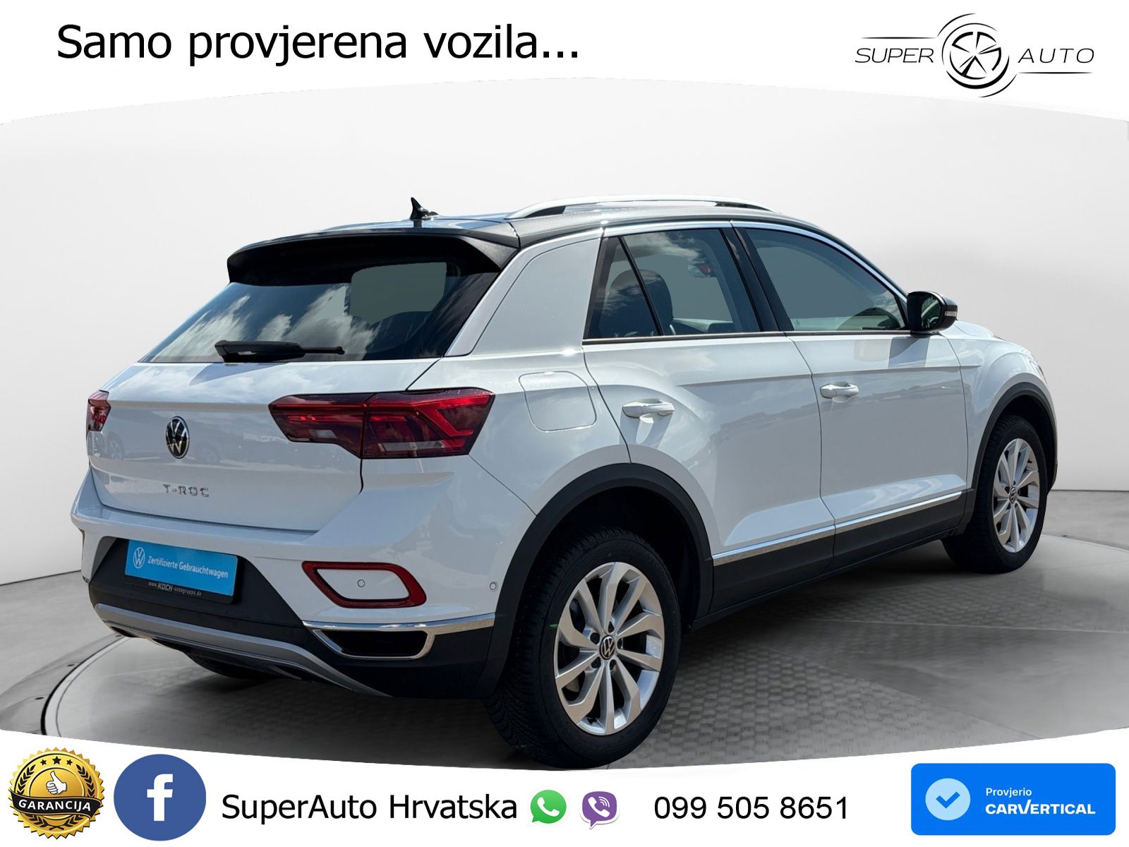 Volkswagen T-Roc 1.5 TSI (150 KS) LED+GR SJED+ACC