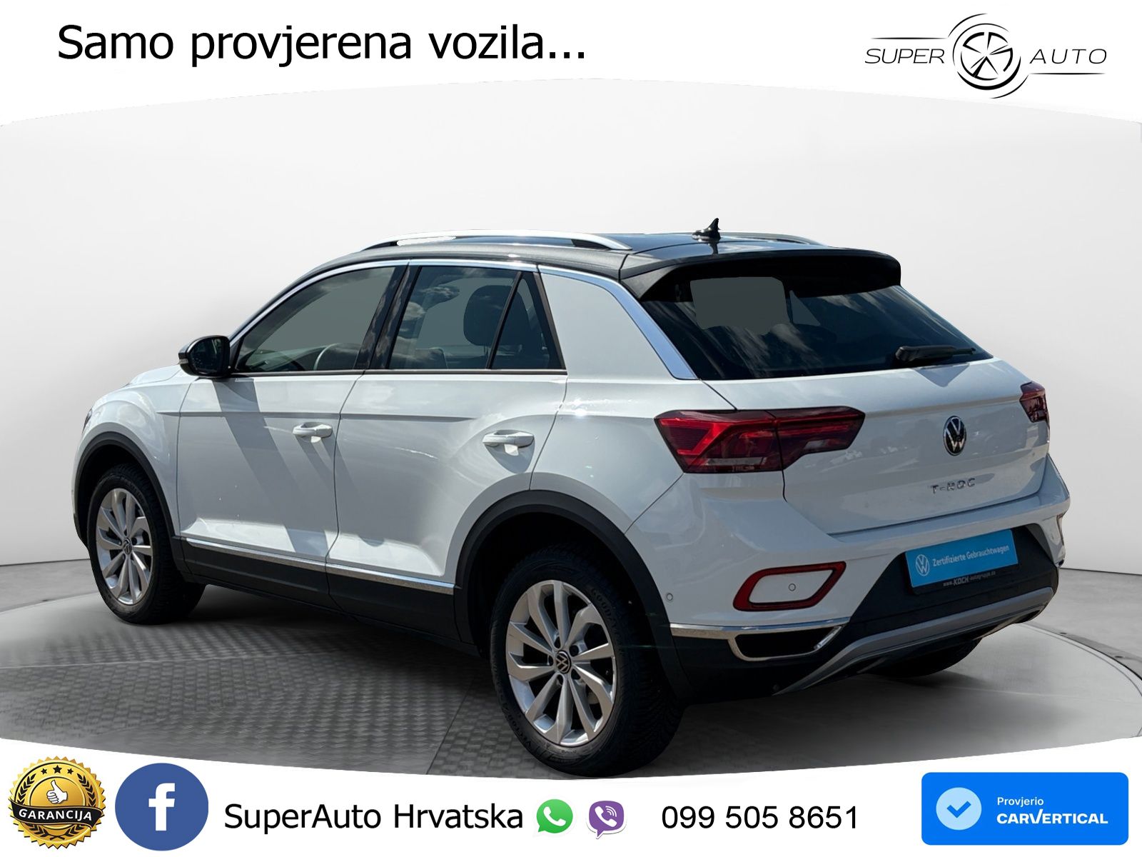 Volkswagen T-Roc 1.5 TSI (150 KS) LED+GR SJED+ACC