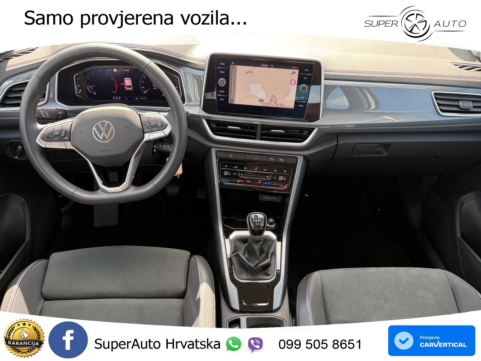 Volkswagen T-Roc 1.5 TSI (150 KS) LED+GR SJED+ACC