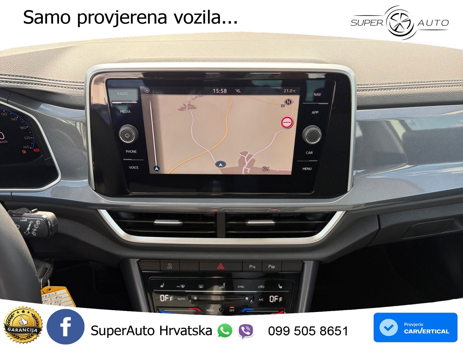 Volkswagen T-Roc 1.5 TSI (150 KS) LED+GR SJED+ACC