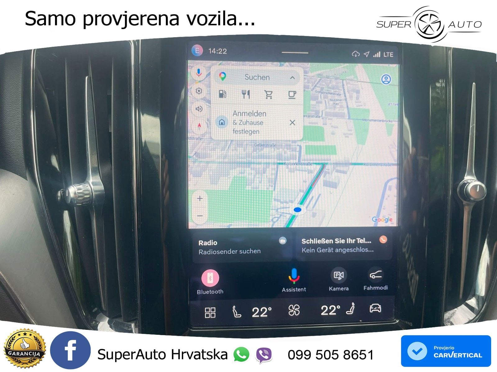 Volvo XC60 B4 Diesel FWD Geartronic LED+ACC