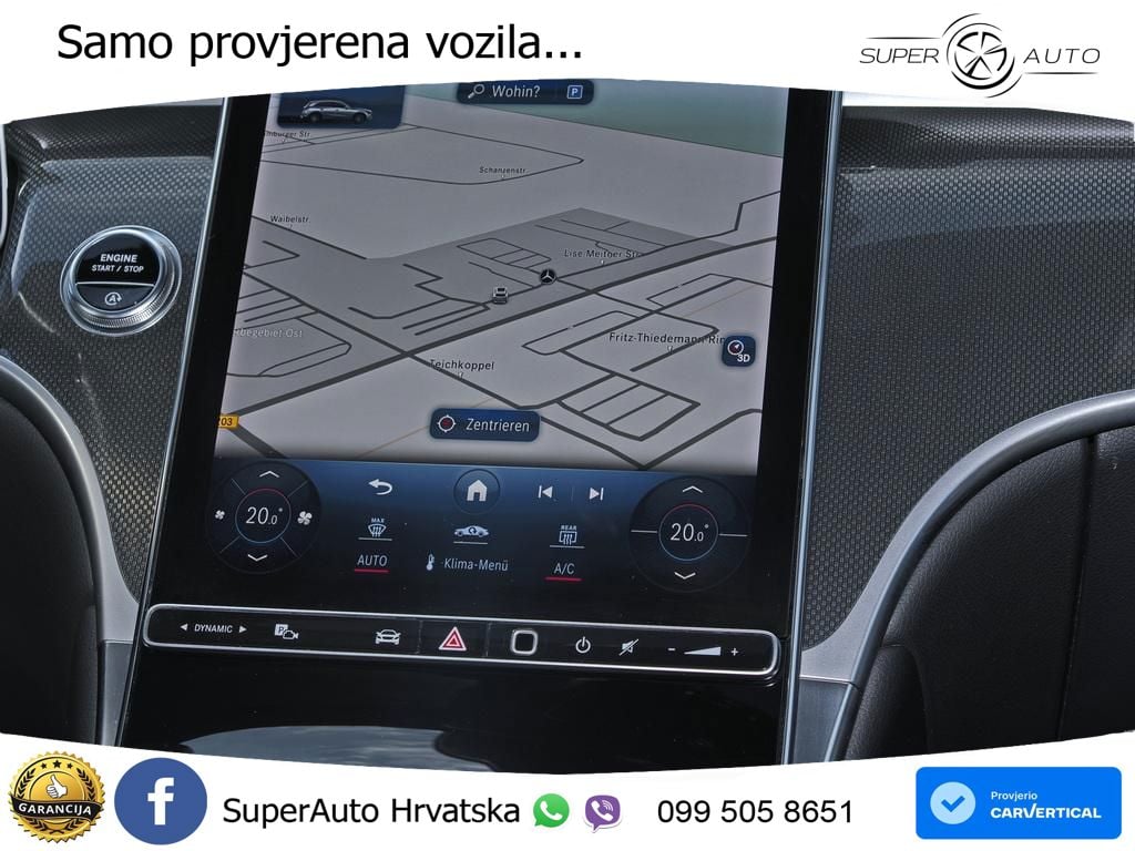 Mercedes GLC 220d (197 KS) 4MATIC 9G-TRONIC AMG ZRAČNI+ACC+GR SJED+360+PANO