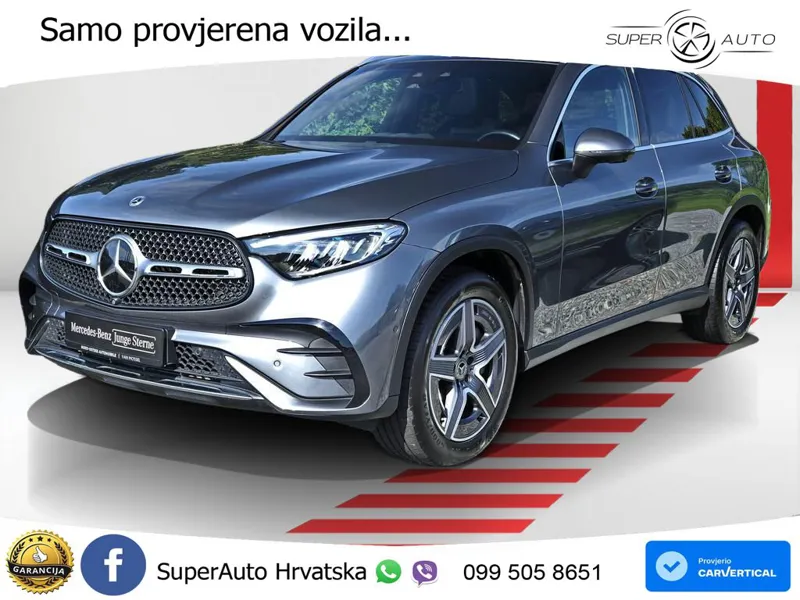 Mercedes GLC 220d (197 KS) 4MATIC 9G-TRONIC AMG ZRAČNI+ACC+GR SJED+360+PANO