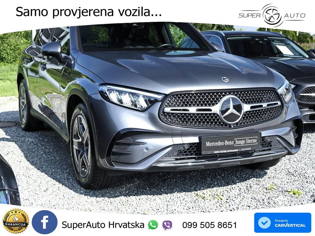 Mercedes GLC 220d (197 KS) 4MATIC 9G-TRONIC AMG ZRAČNI+ACC+GR SJED+360+PANO