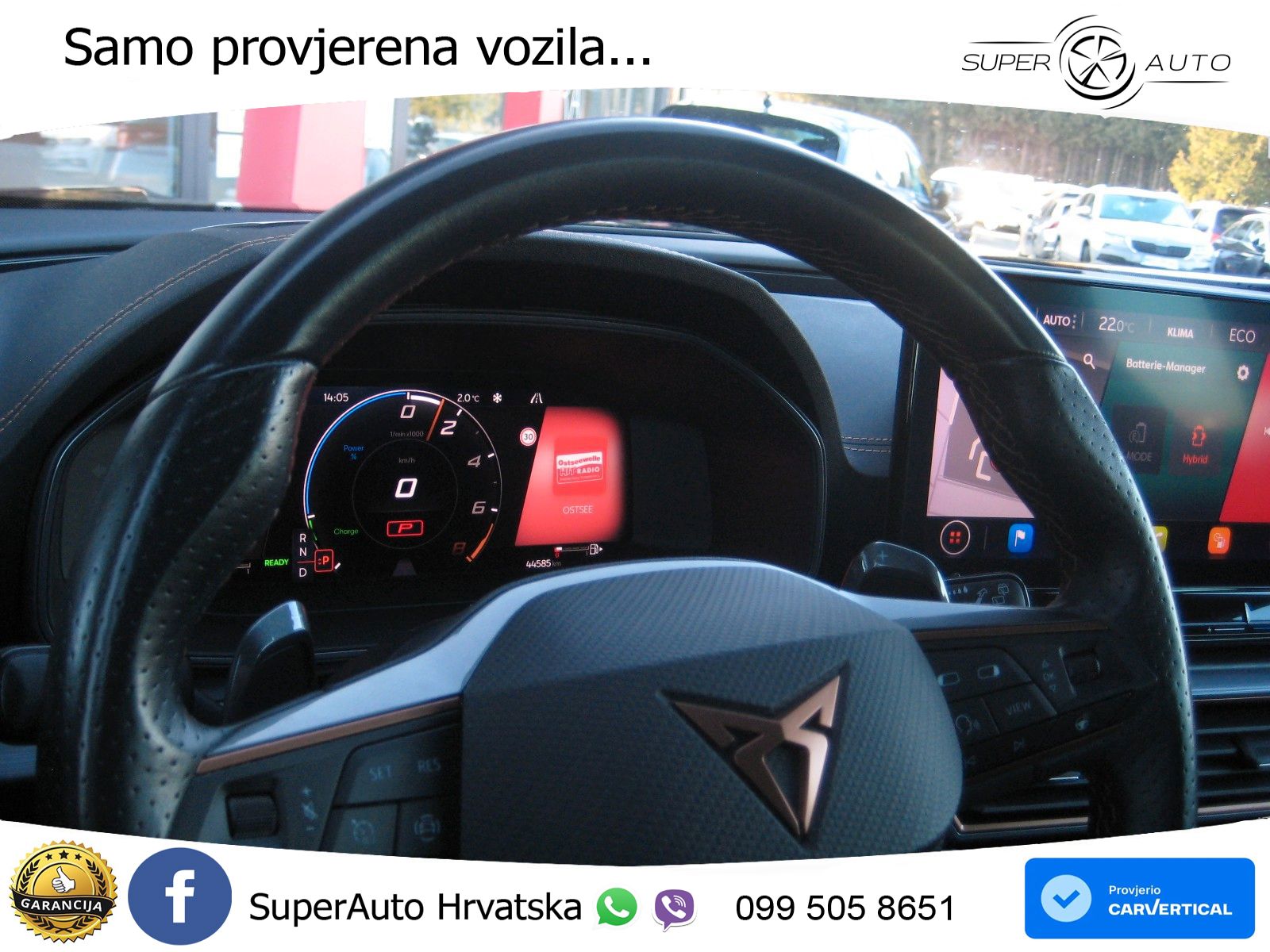 Cupra Formentor 1.4 TSI (245 KS) e-Hybrid DSG VZ LED+GR SJED+ACC