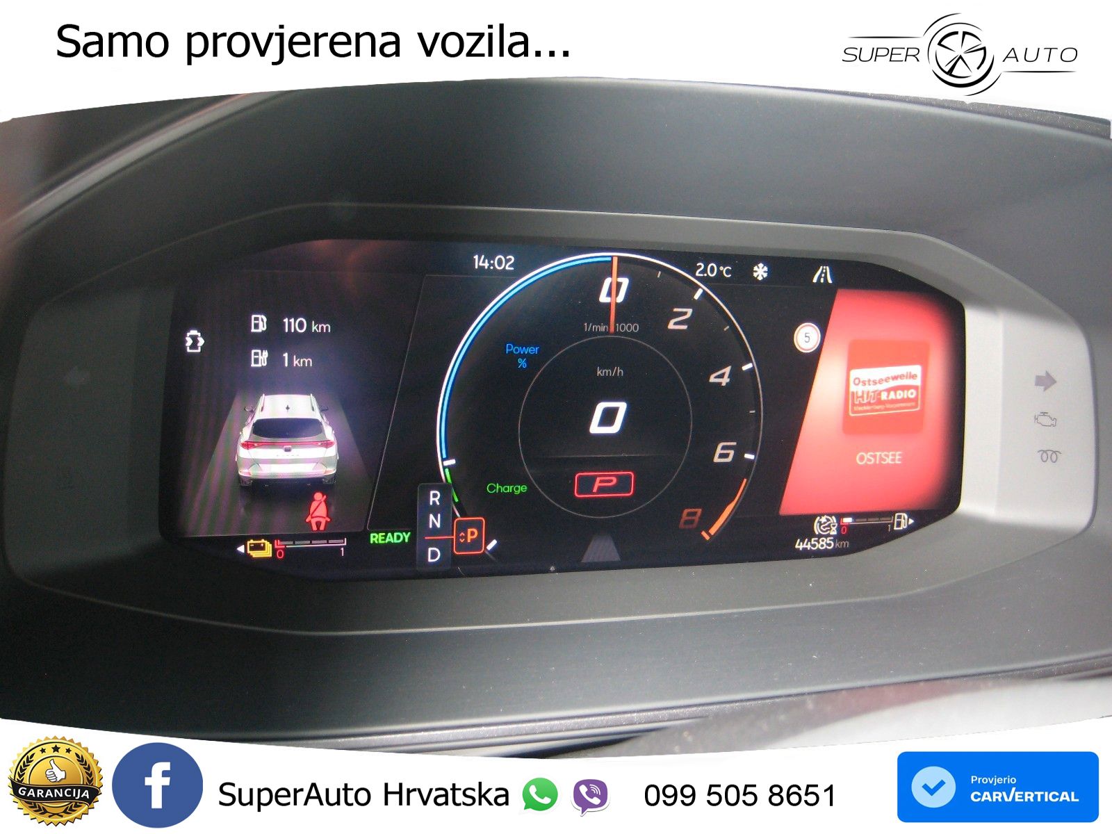 Cupra Formentor 1.4 TSI (245 KS) e-Hybrid DSG VZ LED+GR SJED+ACC
