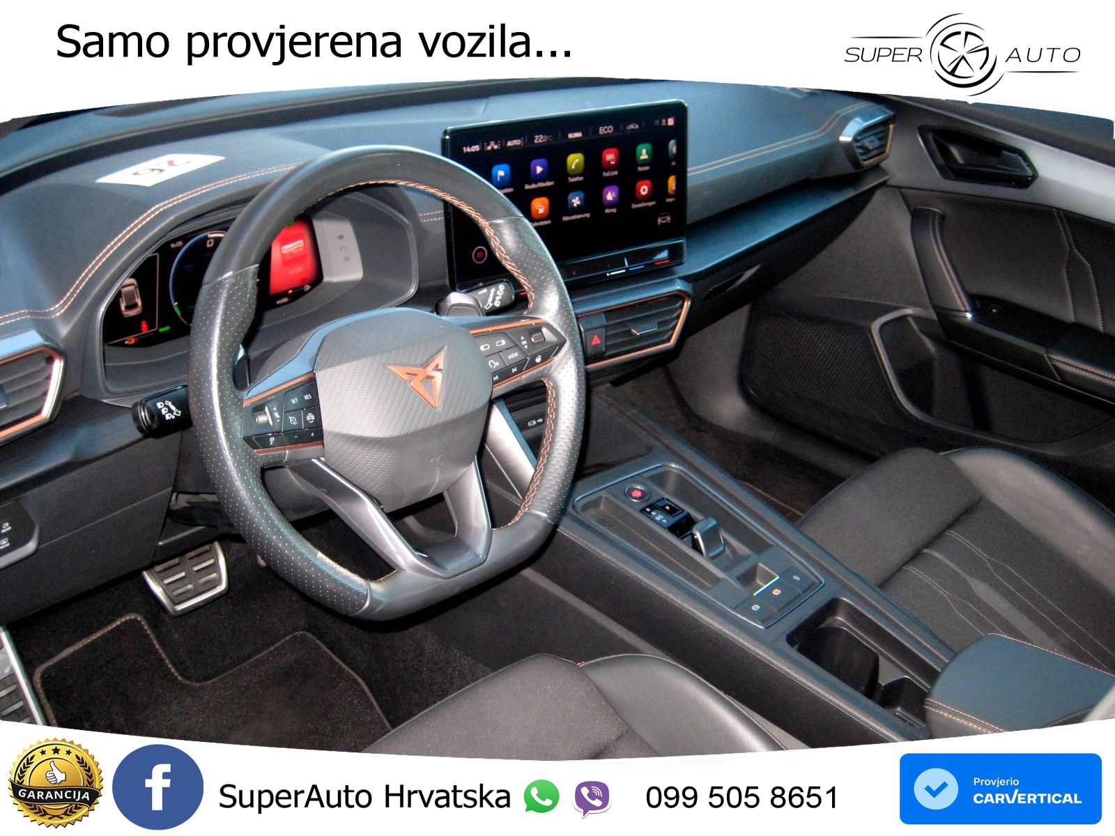 Cupra Formentor 1.4 TSI (245 KS) e-Hybrid DSG VZ LED+GR SJED+ACC