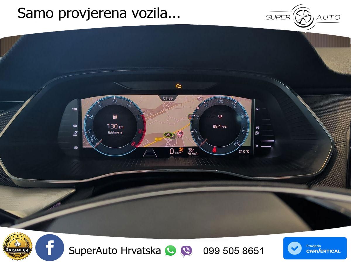 Škoda Octavia Combi 1.5 TSI (150 KS) LED+GR SJED+ACC
