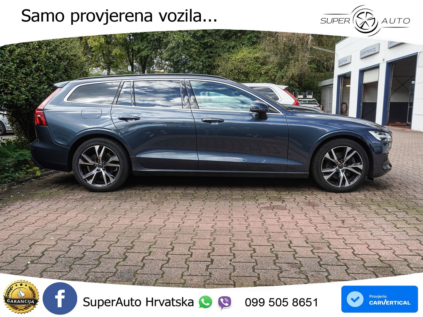Volvo V60 2.0 B3 DCT LED+GR SJED+ACC
