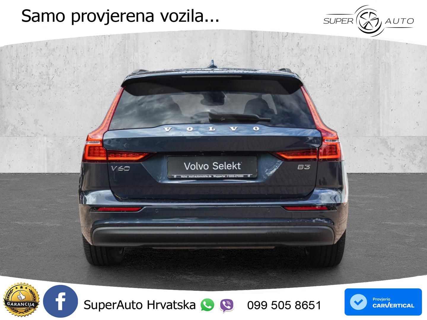 Volvo V60 2.0 B3 DCT LED+GR SJED+ACC