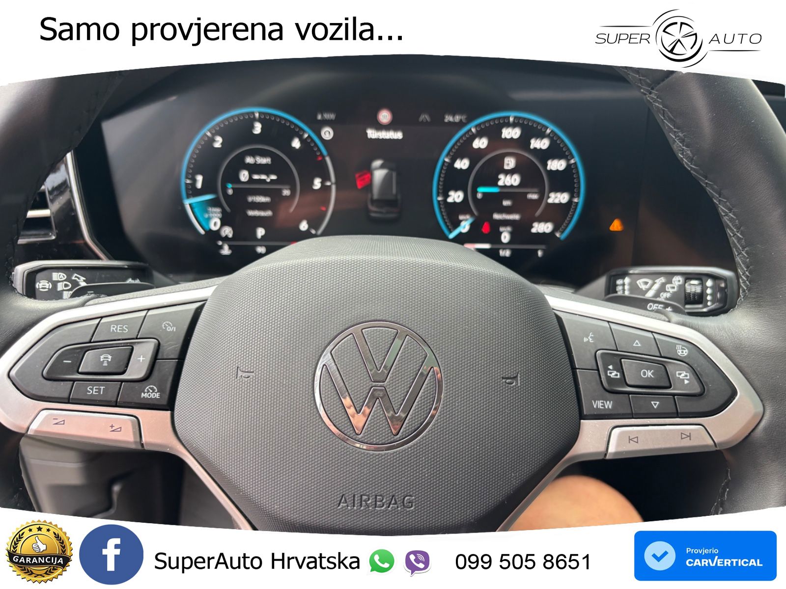 Volkswagen Touareg 3.0 V6 TDI (231 KS) 4MOTION Tiptronic ZRAČNI+ACC+GR SJED+KAM+PANO