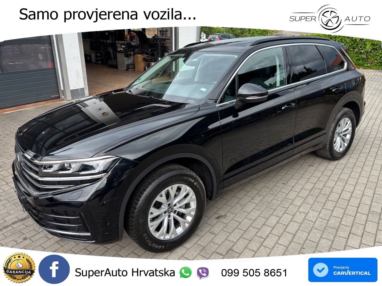 Volkswagen Touareg 3.0 V6 TDI (231 KS) 4MOTION Tiptronic ZRAČNI+ACC+GR SJED+KAM+PANO