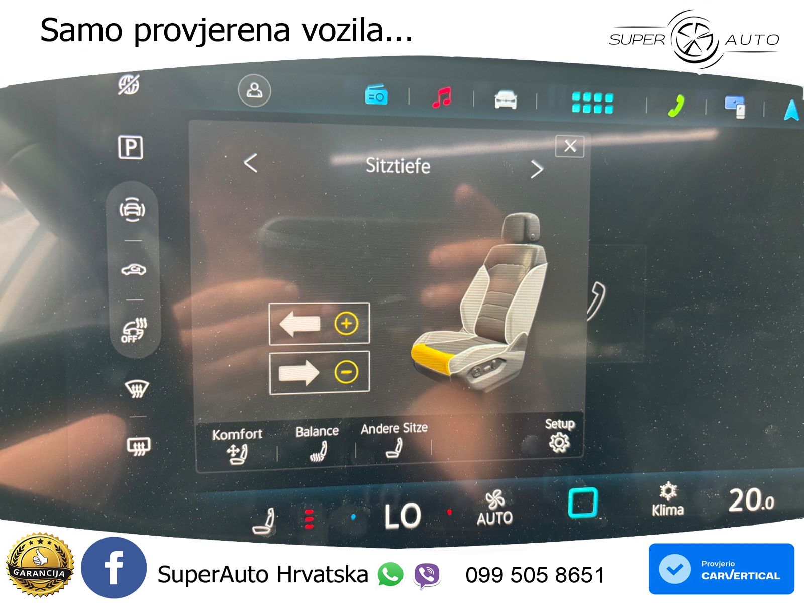 Volkswagen Touareg 3.0 V6 TDI (231 KS) 4MOTION Tiptronic ZRAČNI+ACC+GR SJED+KAM+PANO