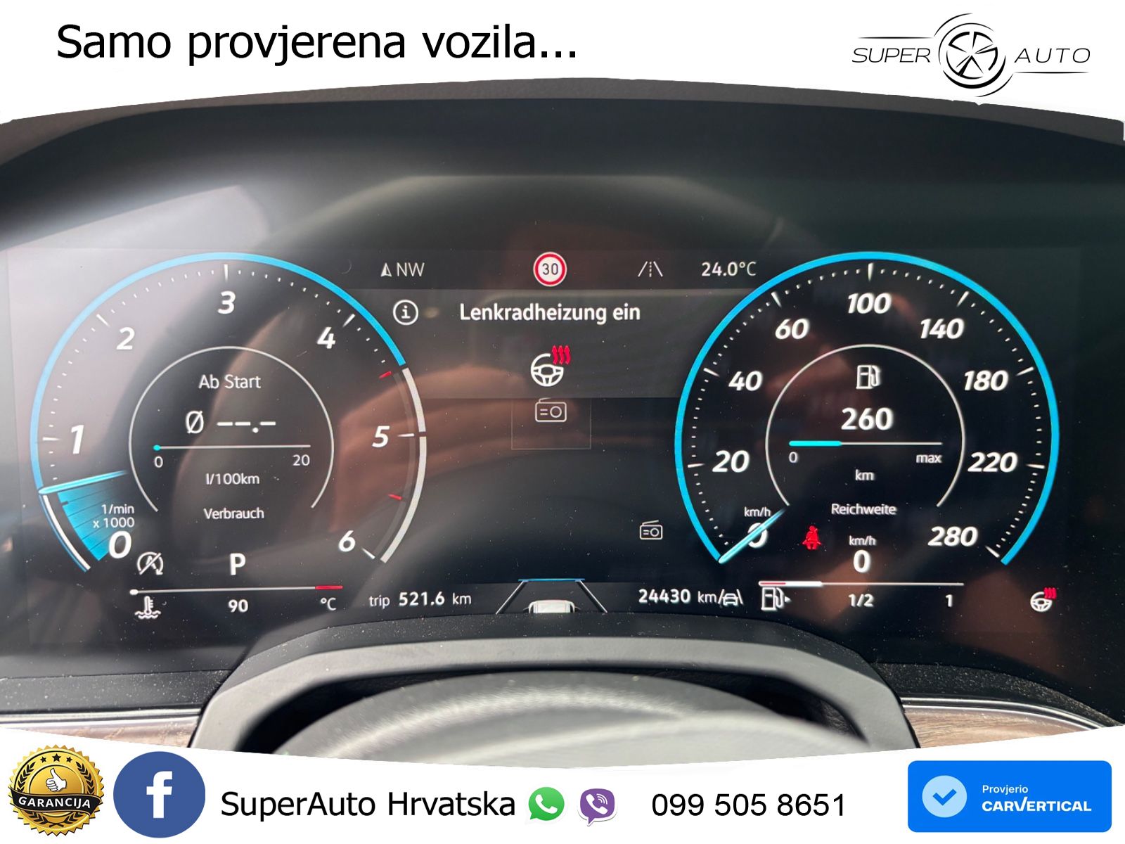 Volkswagen Touareg 3.0 V6 TDI (231 KS) 4MOTION Tiptronic ZRAČNI+ACC+GR SJED+KAM+PANO