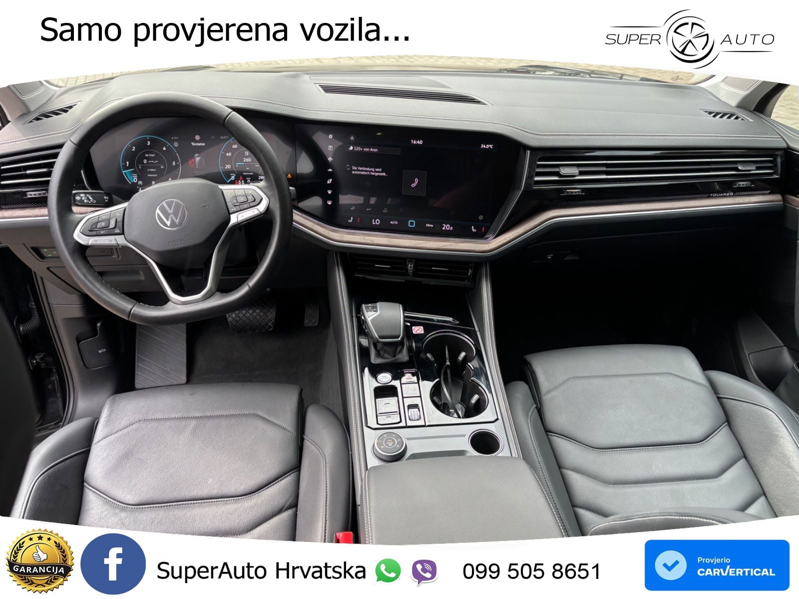 Volkswagen Touareg 3.0 V6 TDI (231 KS) 4MOTION Tiptronic ZRAČNI+ACC+GR SJED+KAM+PANO