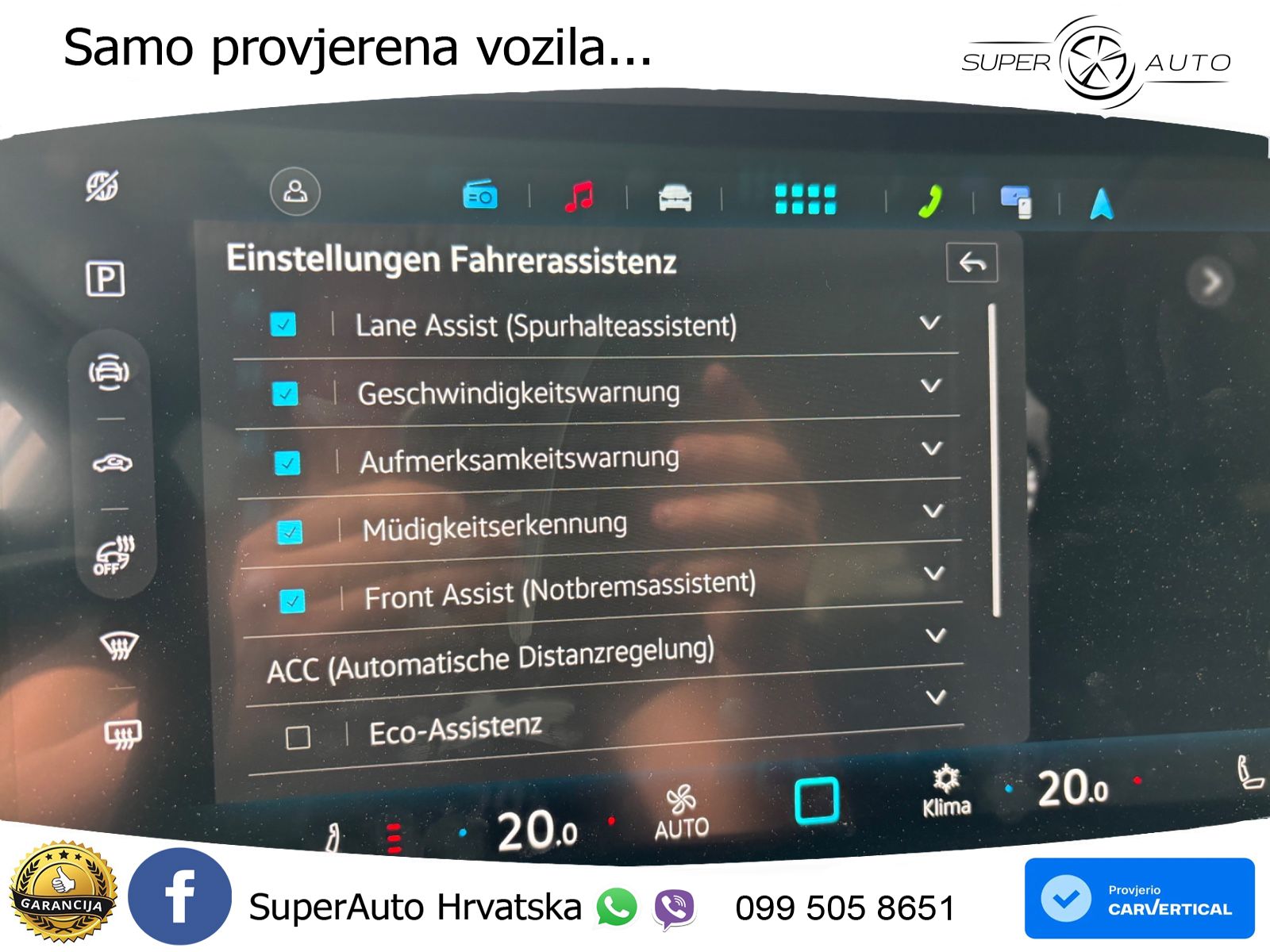 Volkswagen Touareg 3.0 V6 TDI (231 KS) 4MOTION Tiptronic ZRAČNI+ACC+GR SJED+KAM+PANO