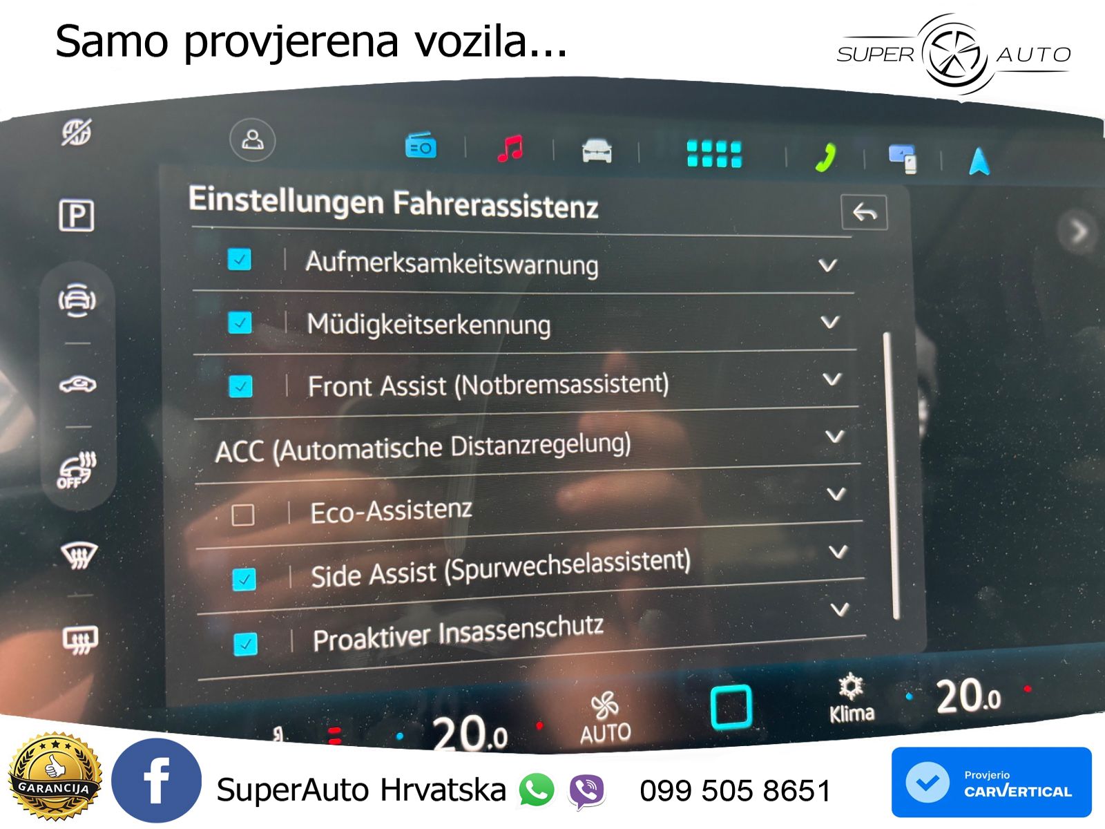 Volkswagen Touareg 3.0 V6 TDI (231 KS) 4MOTION Tiptronic ZRAČNI+ACC+GR SJED+KAM+PANO