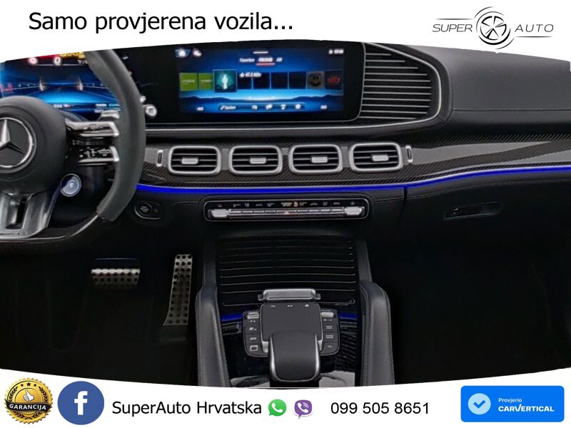 Mercedes AMG GLE 53 (435 KS) EQ Boost 4MATIC+ AMG SPEEDSHIFT TCT 9G ZRAČNI+ACC+GR SJED+KAM+PANO