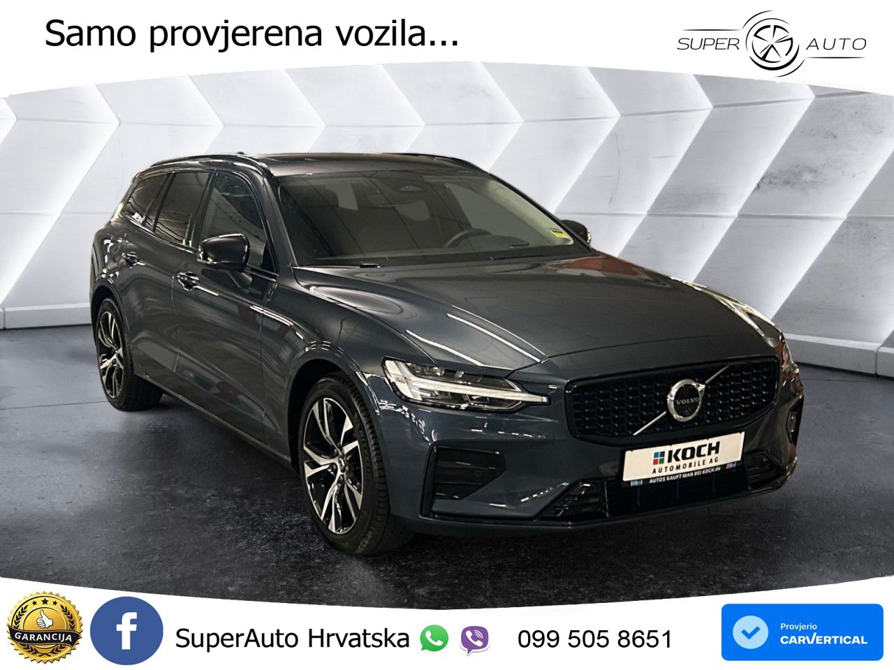 Volvo V60 2.0 B4 Benzin DCT ACC+HEAD+4xGR SJED+360+PANO