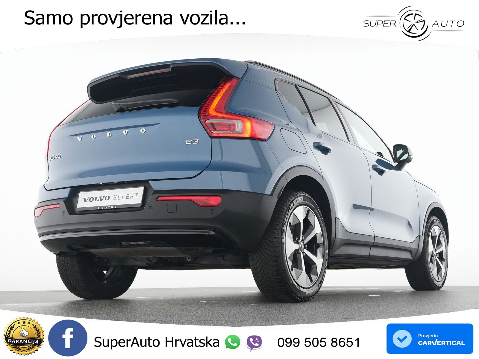 Volvo XC40 2.0 B3 163 KS Automatic LED+GR SJED+ACC