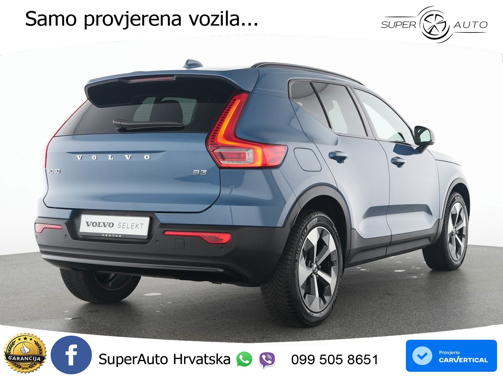 Volvo XC40 2.0 B3 163 KS Automatic LED+GR SJED+ACC
