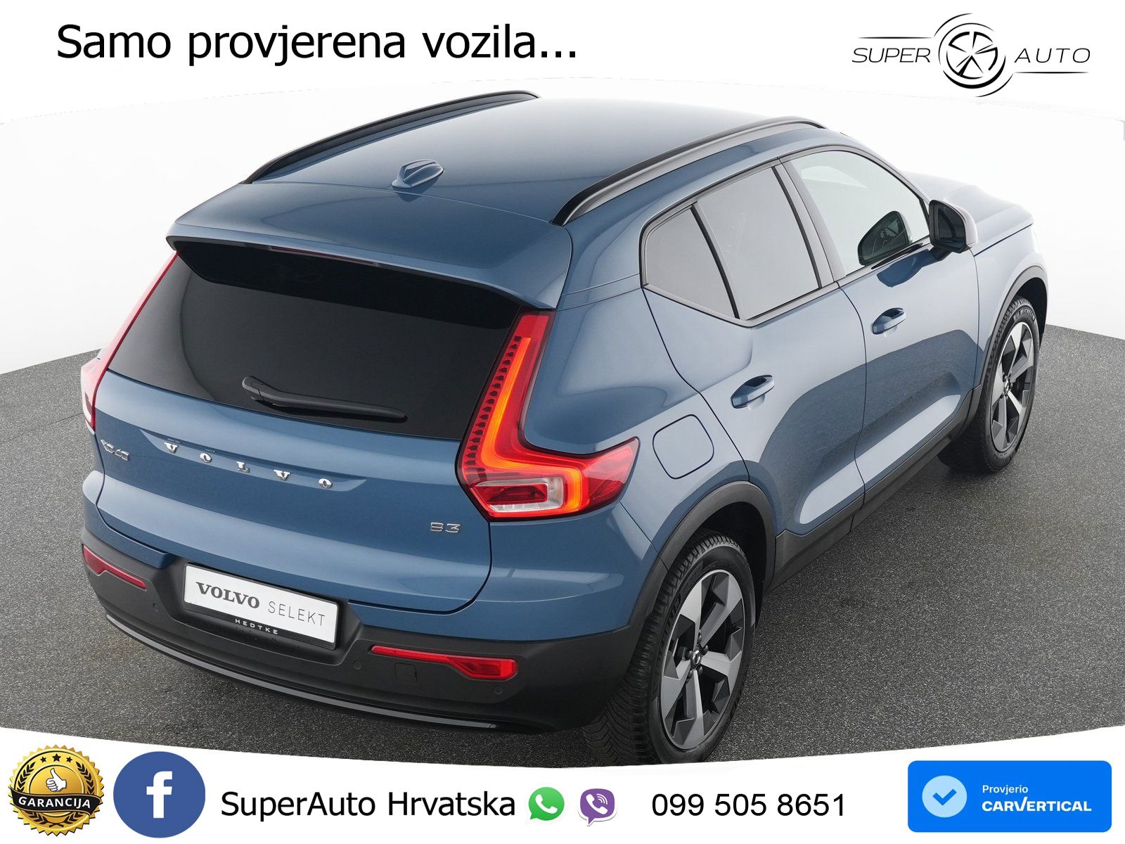 Volvo XC40 2.0 B3 163 KS Automatic LED+GR SJED+ACC