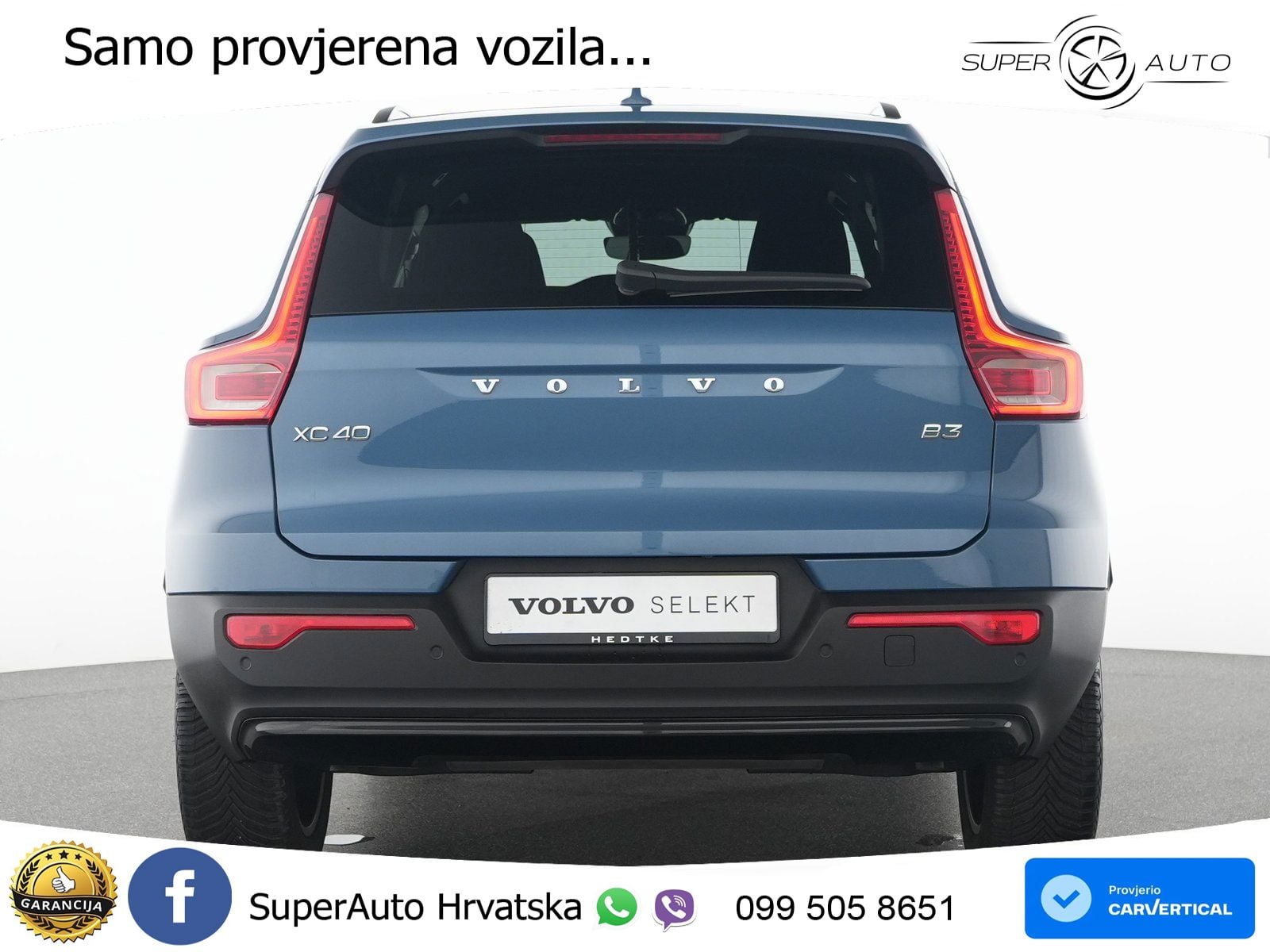 Volvo XC40 2.0 B3 163 KS Automatic LED+GR SJED+ACC