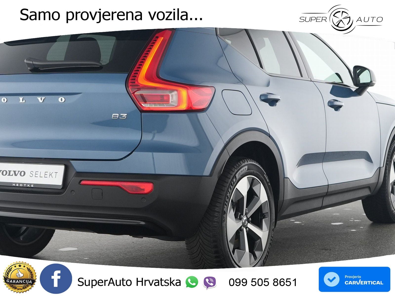 Volvo XC40 2.0 B3 163 KS Automatic LED+GR SJED+ACC