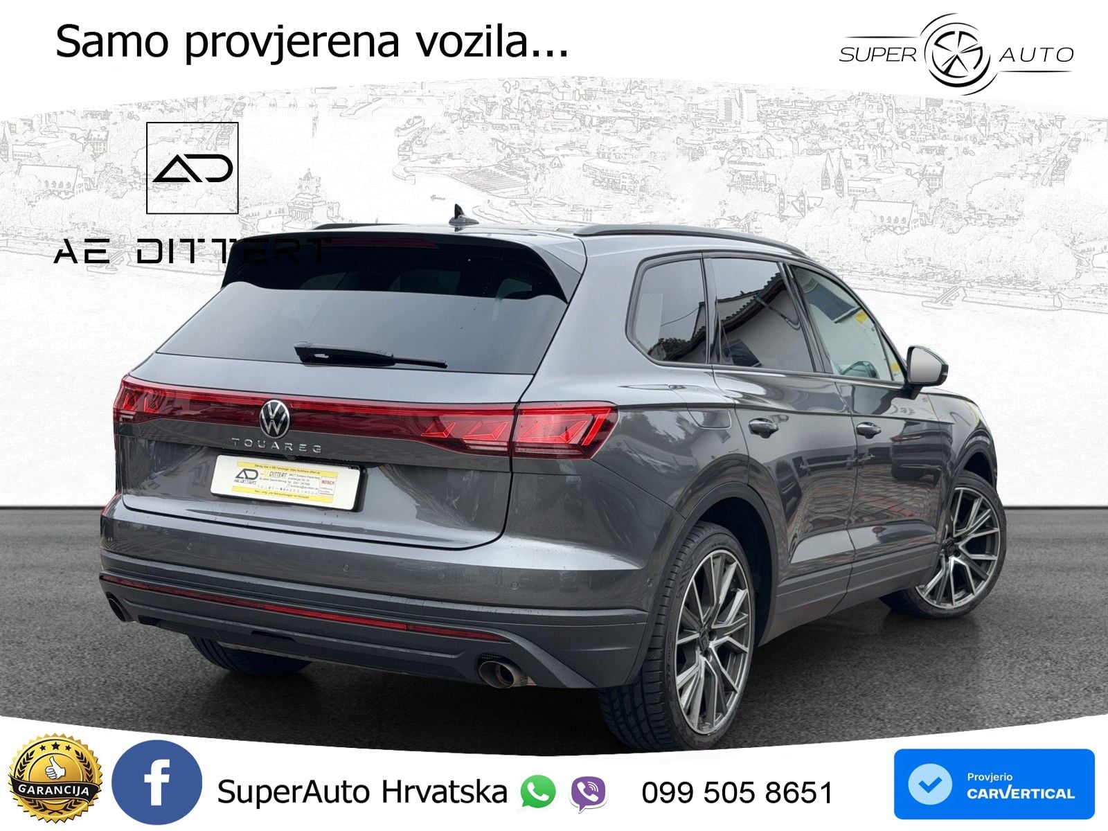 Volkswagen Touareg 3.0 V6 TDI (231 KS) 4MOTION Tiptronic LED+GR SJED+ACC