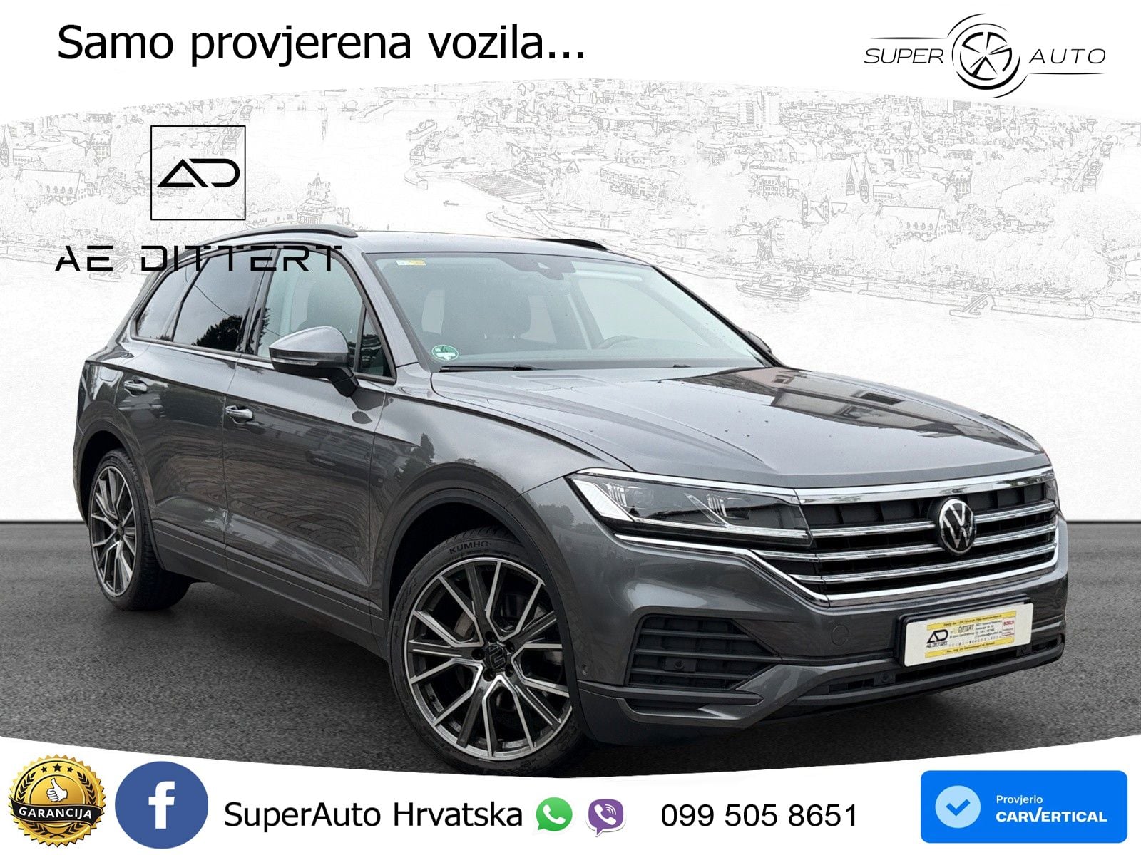 Volkswagen Touareg 3.0 V6 TDI (231 KS) 4MOTION Tiptronic LED+GR SJED+ACC