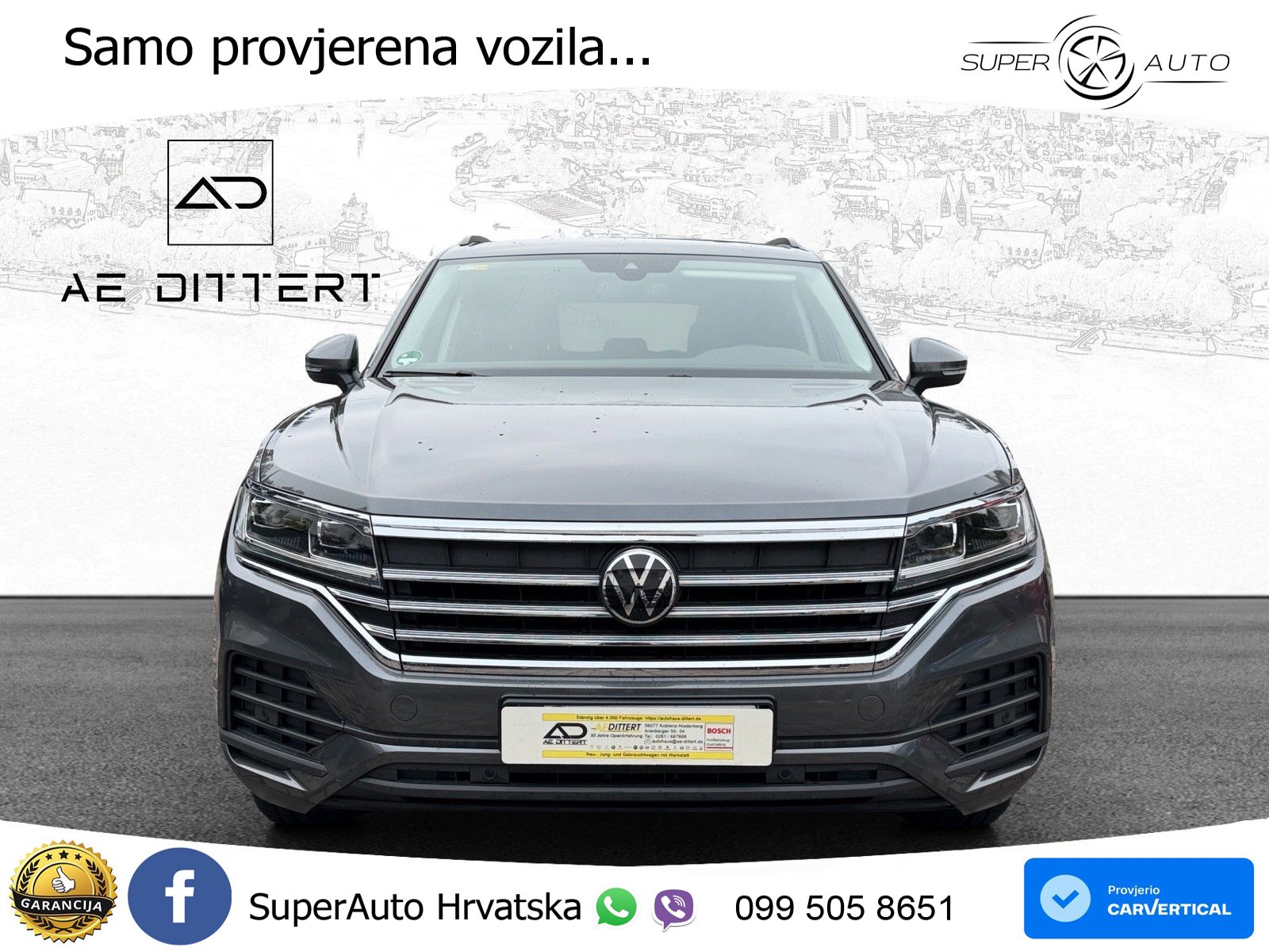 Volkswagen Touareg 3.0 V6 TDI (231 KS) 4MOTION Tiptronic LED+GR SJED+ACC