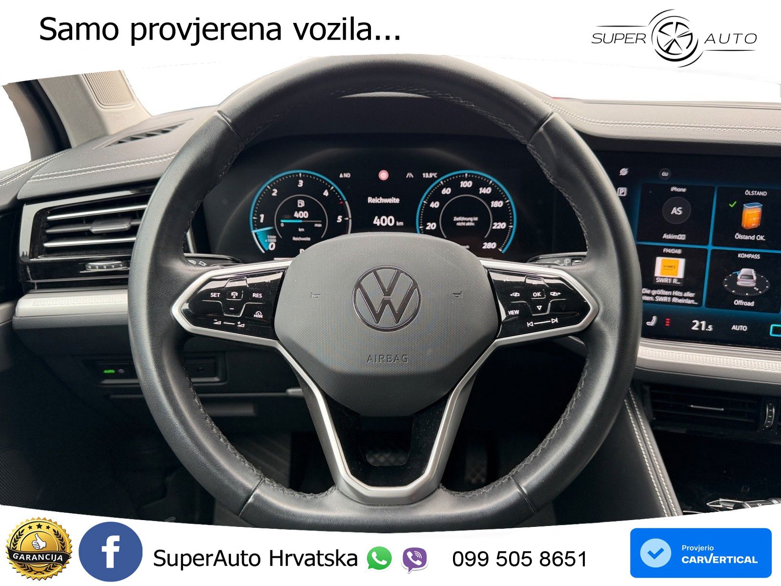 Volkswagen Touareg 3.0 V6 TDI (231 KS) 4MOTION Tiptronic LED+GR SJED+ACC