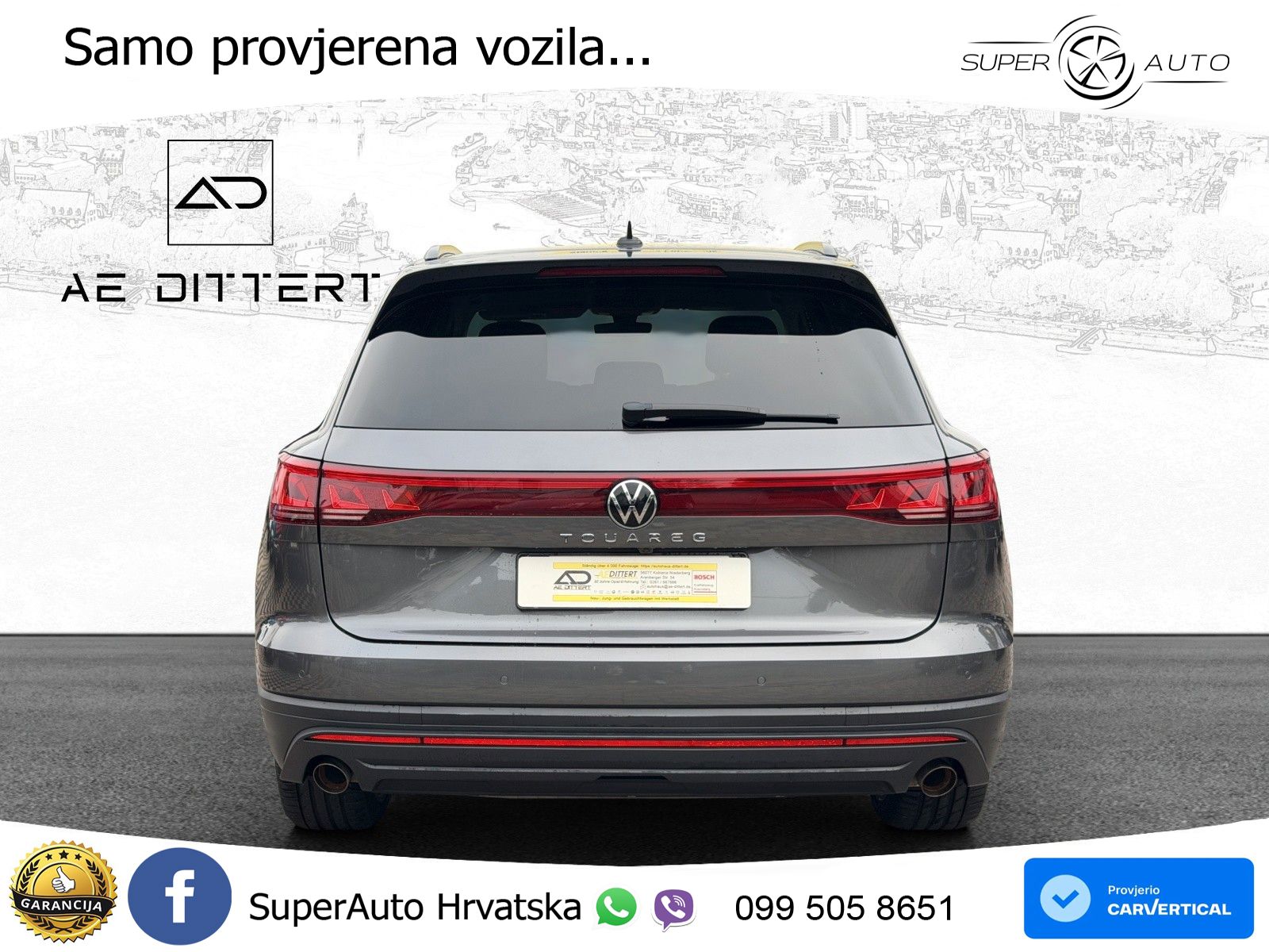 Volkswagen Touareg 3.0 V6 TDI (231 KS) 4MOTION Tiptronic LED+GR SJED+ACC