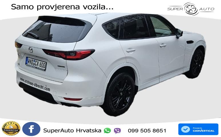 Mazda CX-60 3.3 e-Skyactiv D (200 KS) Automatic LED+GR SJED+ACC