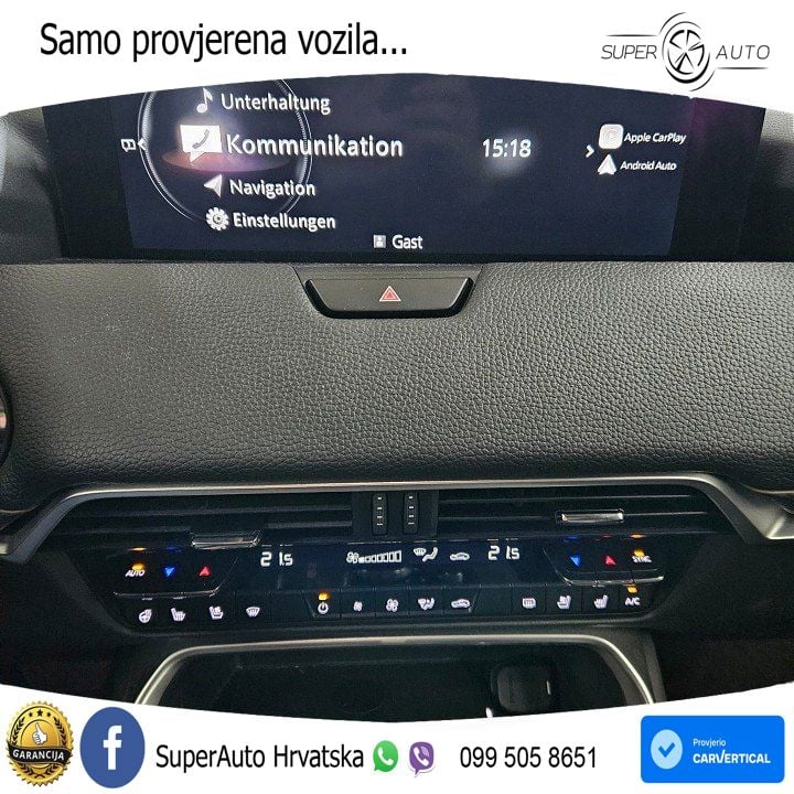 Mazda CX-60 3.3 e-Skyactiv D (200 KS) Automatic LED+GR SJED+ACC