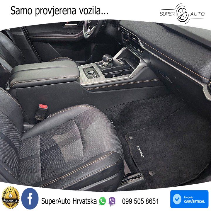 Mazda CX-60 3.3 e-Skyactiv D (200 KS) Automatic LED+GR SJED+ACC