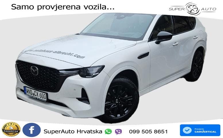 Mazda CX-60 3.3 e-Skyactiv D (200 KS) Automatic LED+GR SJED+ACC