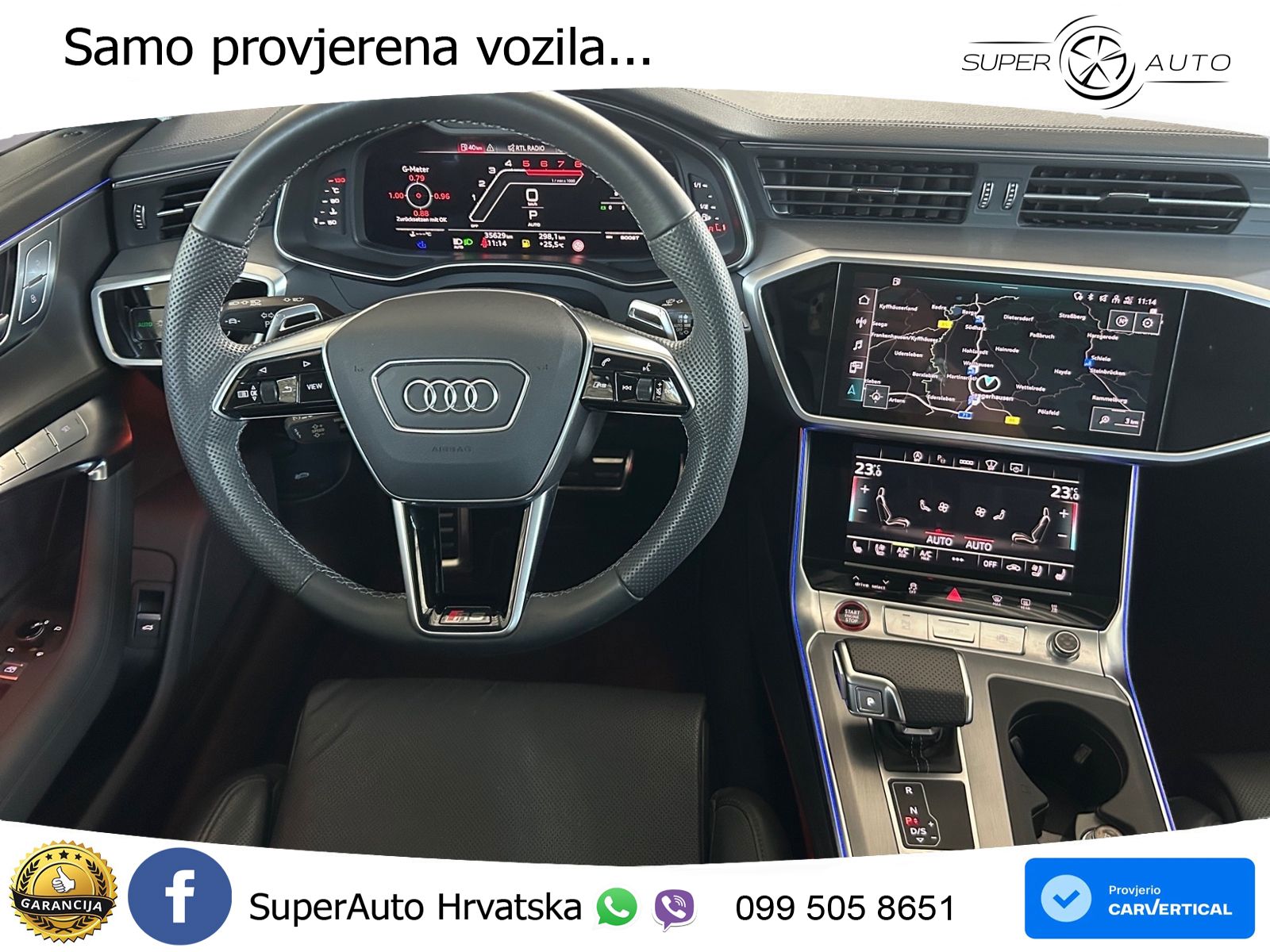 Audi RS6 Avant 4.0 TFSI V8 (600 KS) quattro Tiptronic LED+GR SJED+ACC