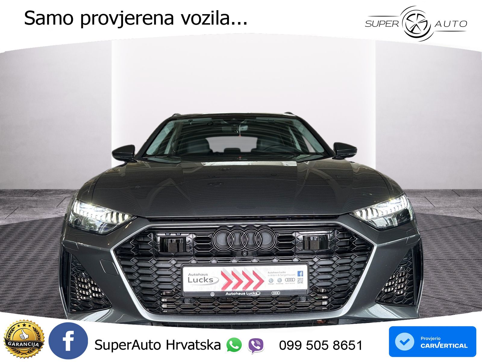 Audi RS6 Avant 4.0 TFSI V8 (600 KS) quattro Tiptronic LED+GR SJED+ACC