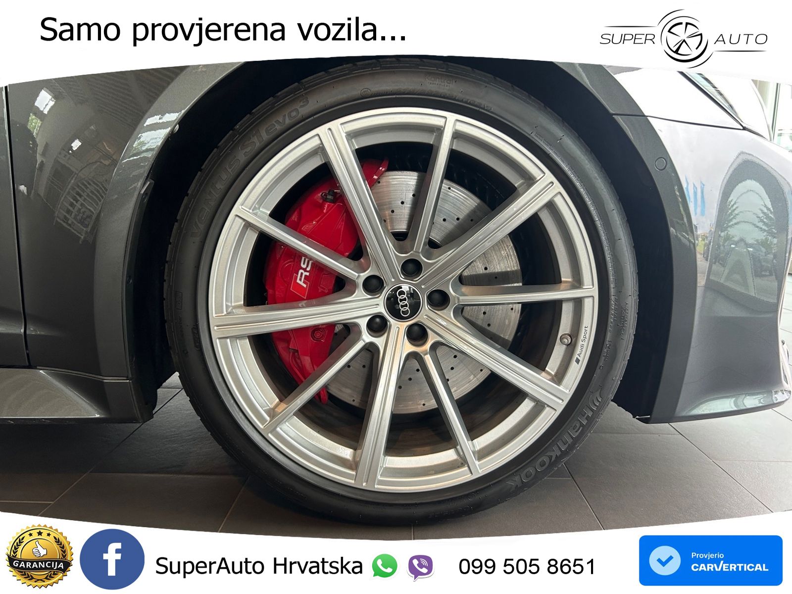 Audi RS6 Avant 4.0 TFSI V8 (600 KS) quattro Tiptronic LED+GR SJED+ACC