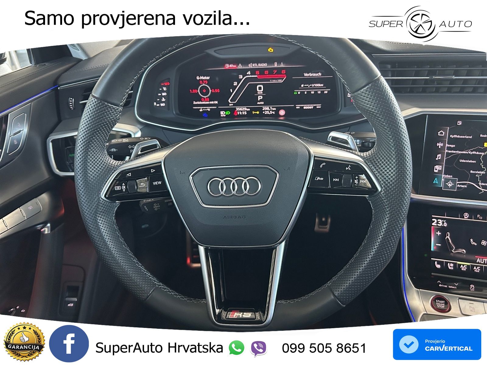 Audi RS6 Avant 4.0 TFSI V8 (600 KS) quattro Tiptronic LED+GR SJED+ACC