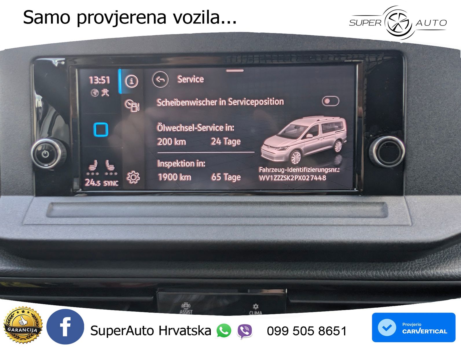 Volkswagen Caddy Maxi Kasten Cargo 2.0 TDI,AHK 102 KS