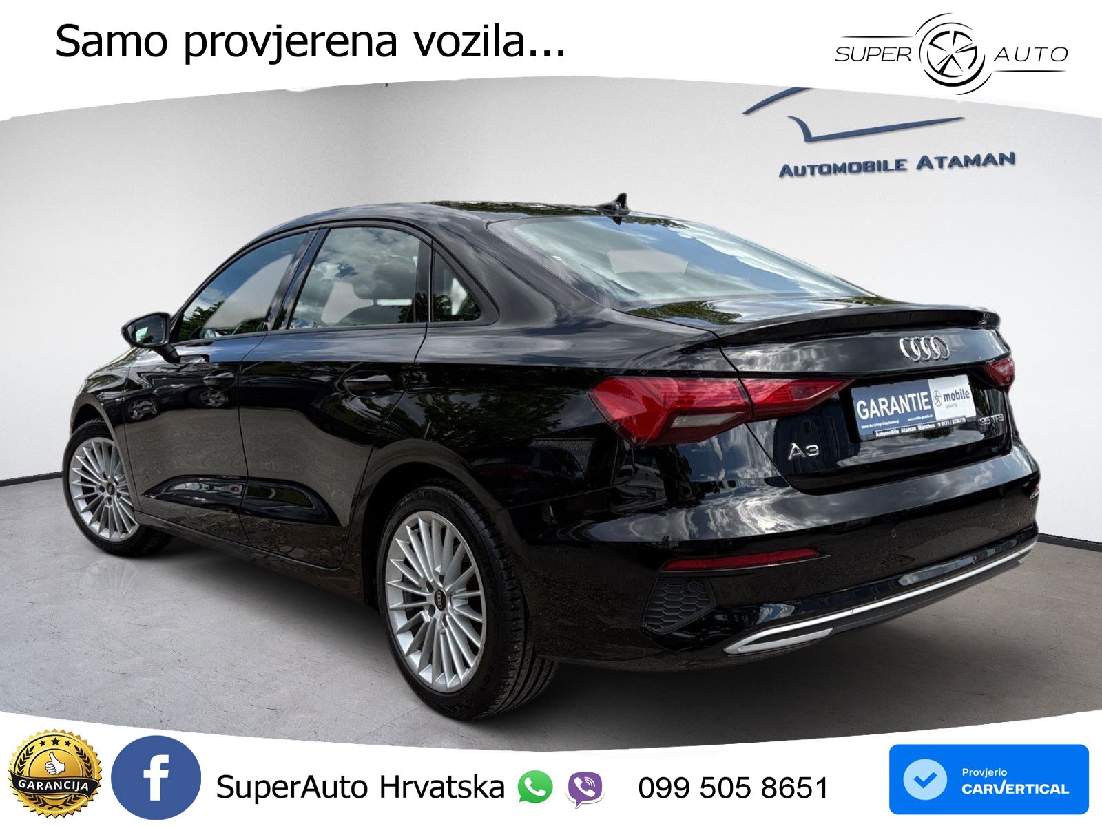Audi A3 Limuzina 35 TFSI (150 KS) S tronic advanced