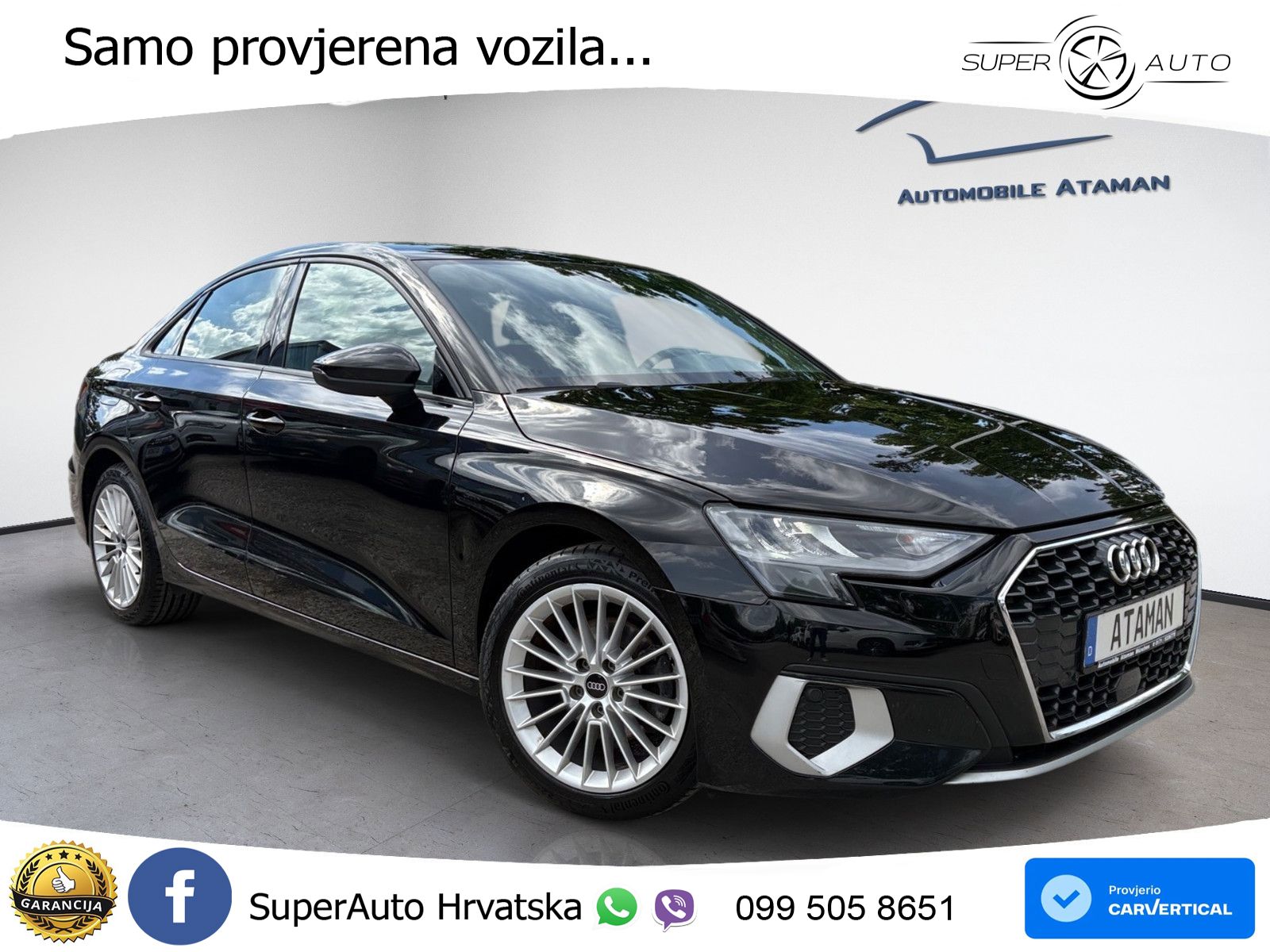 Audi A3 Limuzina 35 TFSI (150 KS) S tronic advanced