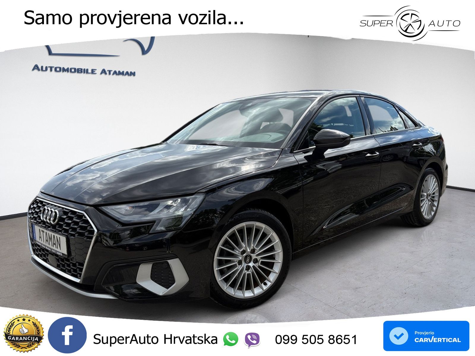 Audi A3 Limuzina 35 TFSI (150 KS) S tronic advanced